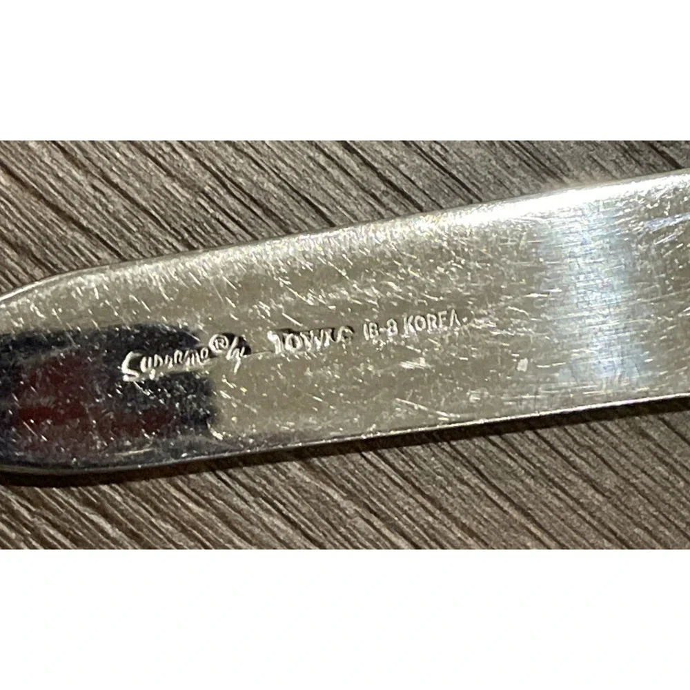 Towle Southwest Stainless Flatware Serving Spoons Fork Butter Knife Supreme 18/8